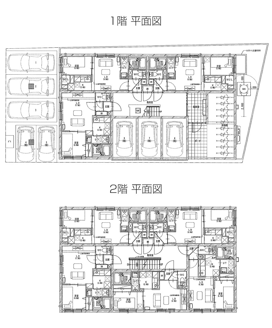 仮称)菊水5条1丁目マンション平面図