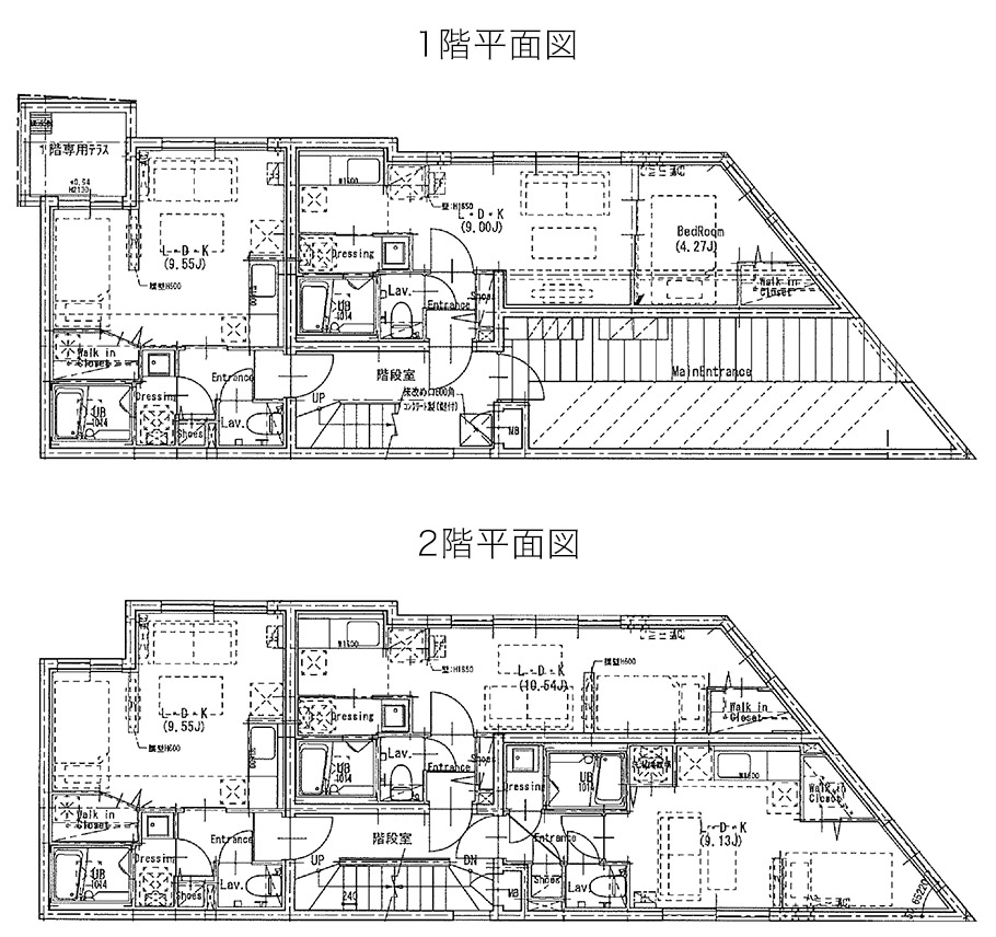 仮称)菊水5条3丁目マンション平面図